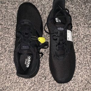 Size 9 Black adidas Sneakers, brand new with tags not used once